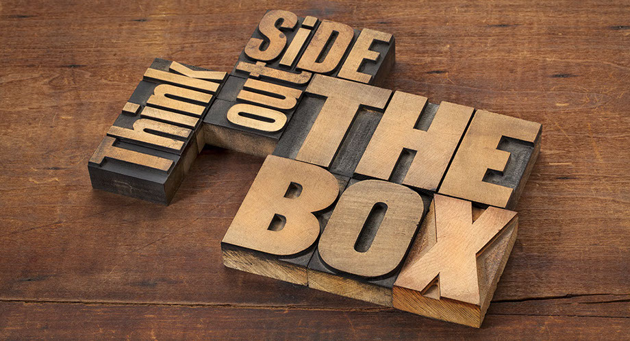 Think Outside the Box - Welcome to Type and Graphics, your design and print solution.